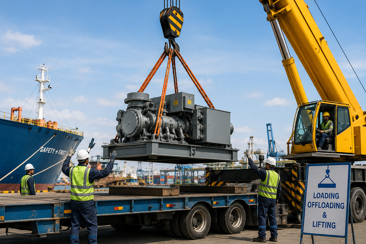 Loading, Offloading & Lifting